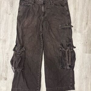 Dark Brown Cargo Pants
